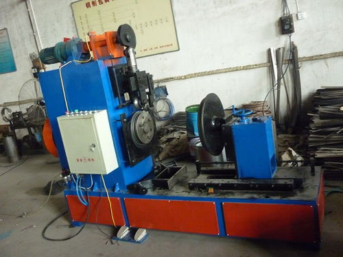 德博机械制桶设备液压翻边机图